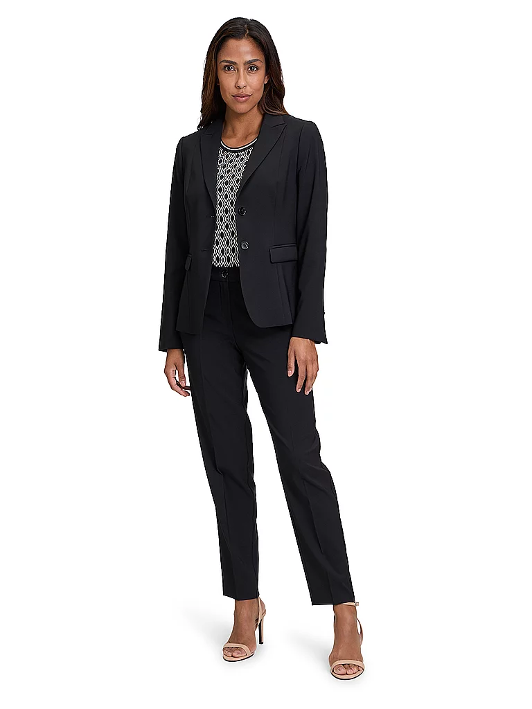 Betty Barclay Women's Tailored Trousers Black 38 5